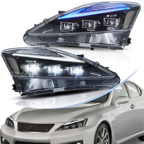 Vland headlights led bule - headlights, w/bule