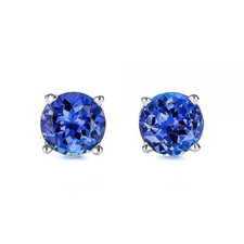 2.00 CT TANZANITE STUD