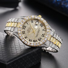 Hot Diamond Bling Watch Men