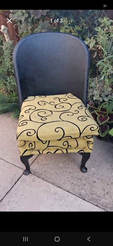 Lloyd loom style chair with - lloyd,