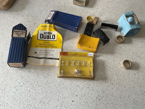 Hornby dublo gauge ephemera - hornby, oo