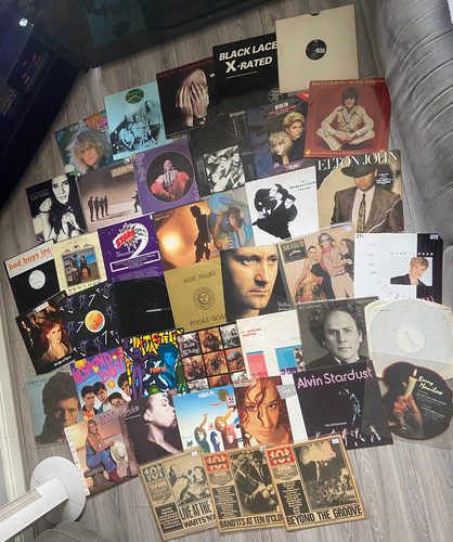 Vinyl record job lot - record,