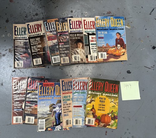 Vintage mystery magazines