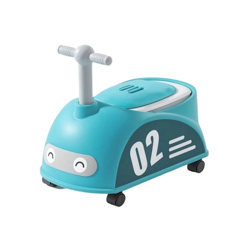 Potty with wheels low - with,