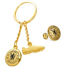 Chelsea F.C. Gold Keyring &