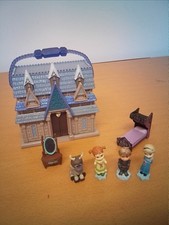 Disney Animators Littles Collection Frozen house & figures micro playset toy