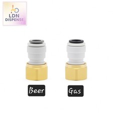 1 of each Keg Coupler