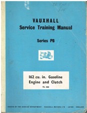 VAUXHALL CRESTA PB & VELOX PB 1963-  2651cc FACTORY PETROL ENGINE REPAIR MANUAL