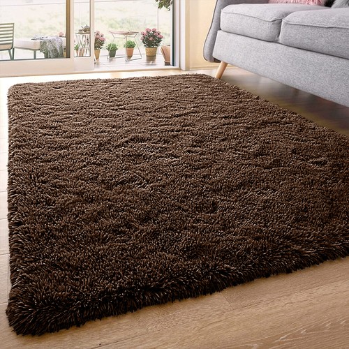 Fluffy rugs anti slip - anti,
