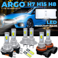 Fits Ford Focus MK3 Led DRL Headlight Xenon White Fog Side Light Bulbs 2015-2018