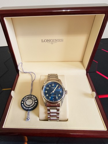 Longines spirit 37mm blue - spirit, dial