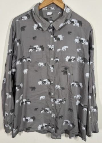 Cotton traders elephant print - cotton,
