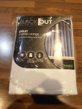 Ex Dunelm Eyelet Blackout
