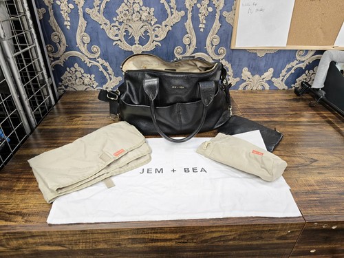 Jem bea black leather - bea,
