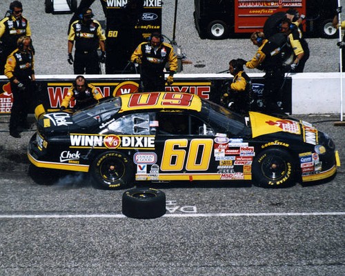 Mark martin pits jack - mark, roush