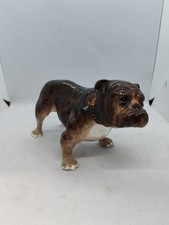Very Rare Antique Alton Bone China British Bulldog Figurine C1900