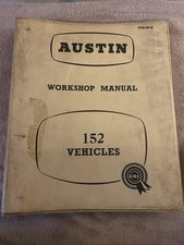 BMC workshop manual AUSTIN 152