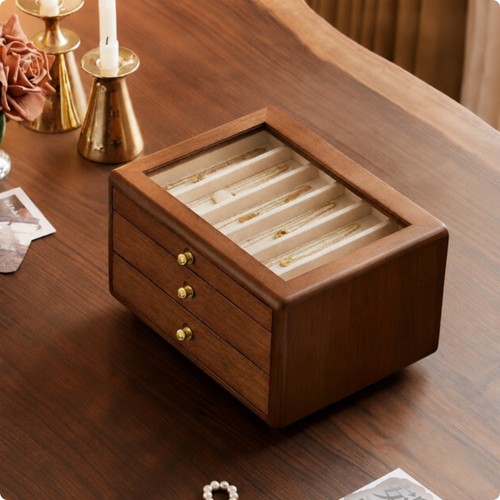 Jewelry storage box wooden - jewelry,