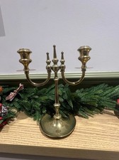 Vintage Gold Brass 2-Arm