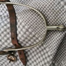 Vintage Solid Chrome Riding Spur