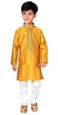Boys Bollywood Party EID Ramadan Clothes Kurta Pajama Kids Sherwani Costume 935