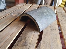 Staffordshire Blue clay ridge tiles Tile Ridges Half Round Hip £4.20 Ea Inc Vat