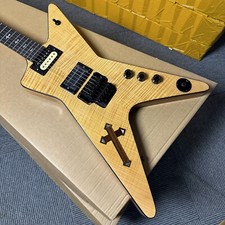 Washburn Dimebag Darrell Natural Electric Guitar Double Tremolo Bridge 6 Strings