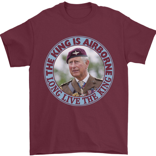 King airborne mens shirt - mens, t-shirt