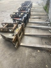 14 to 21 Ton Dromone Excavator Pallet Forks 5 AVAILABLE, Fit Volvo Jcb Hitachi