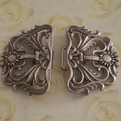 Vintage nurses silver belt - vintage,