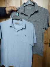 TU Mens Polo Shirts X2 Grey