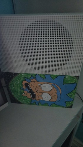 Custom xbox one hand painted - one,