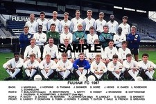 Fulham  FC 19987 Team photo