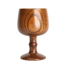 Solid Wood Wine Goblet