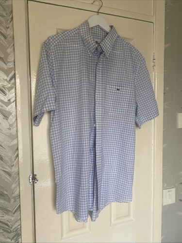 White and blue lacoste shirt44 - and,