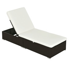 Outsunny Patio Rattan Chaise