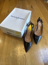 Black Sling Back High Heels