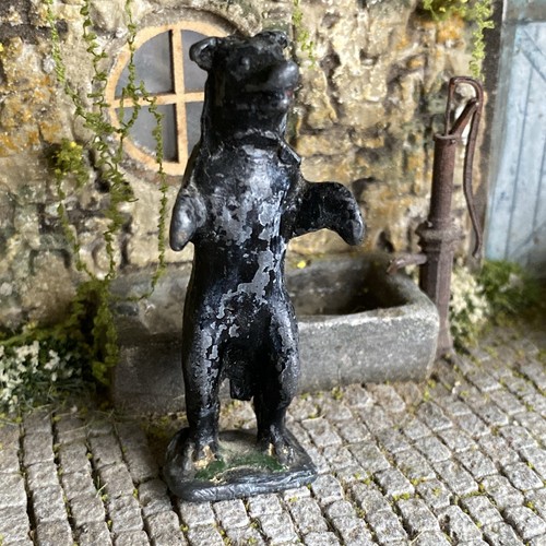 Antique lead metal toy animal - lead,