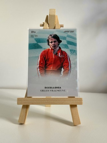 Topps eccellenza gilles - f1,
