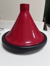 La Creuset Tagine Dish 31cm- Cerise Red, Cast Iron & Stoneware