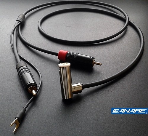 Canare mini starquad tonearm