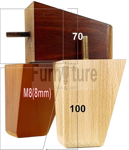 Tapered wood replacement - 4x,