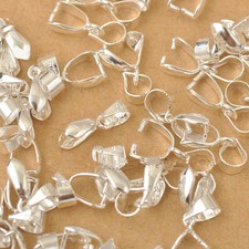 10PCS L-M-S 925 Sterling