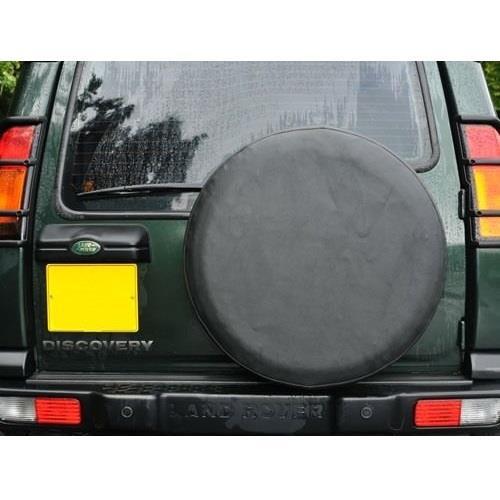 Black vinyl spare wheel - spare,