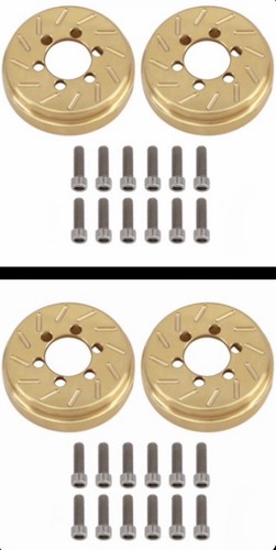 Internal brass wheel - rc,