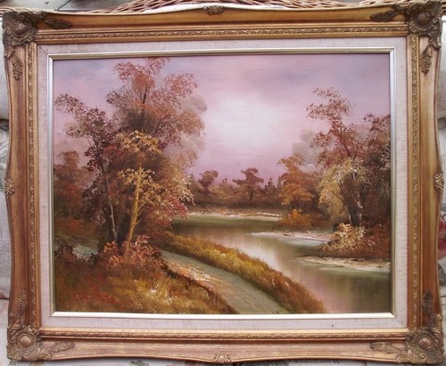 Inness large oil on - large,
