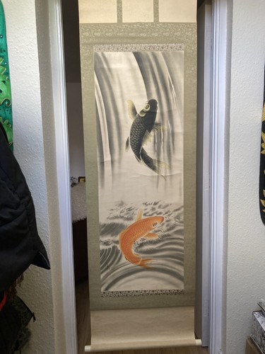 Japanese hanging scroll - hanging,