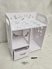 Small white wooden storage