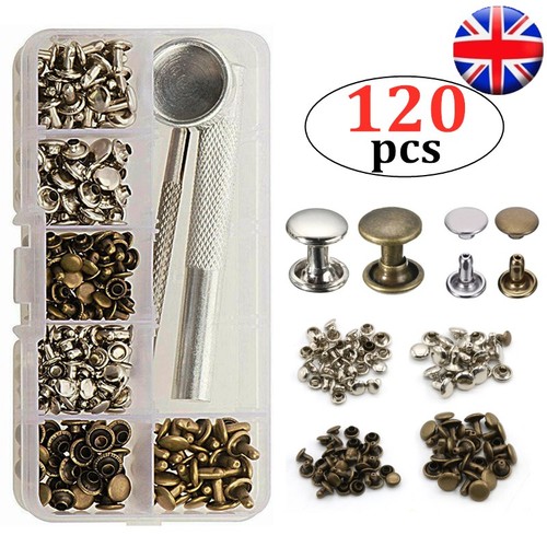 120 set rivets double cap - rivets,