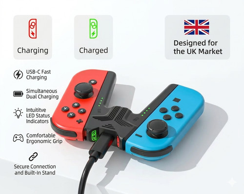 For nintendo switch joy - for,